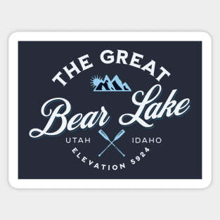 Bear Lake Utah Idaho Elevation 5924 Sticker